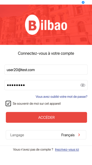 Screenshot #1 pour OTA Bilbao appli officielle