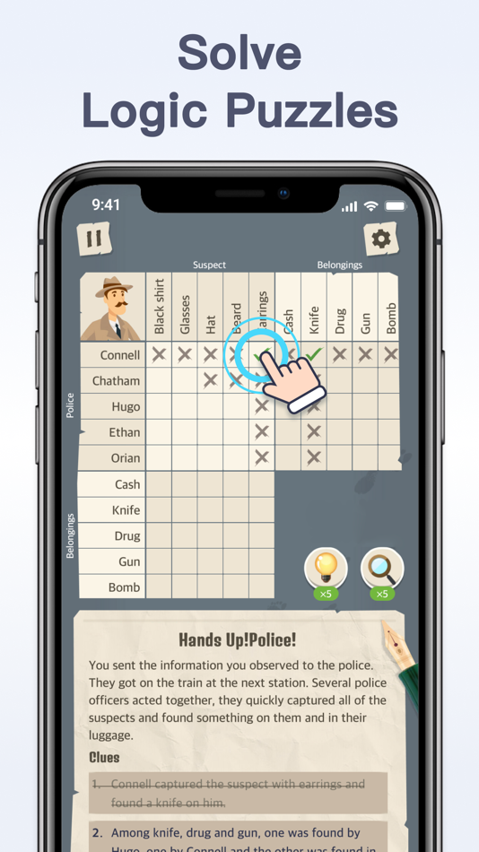 #2. Logic Clue Games (iOS) Podle: Hugesoft Technology Co., Ltd.