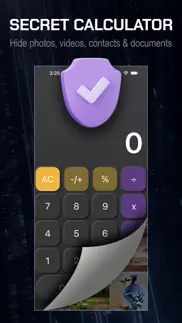 calculatorpro: photos vault iphone screenshot 1