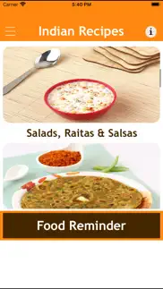 indian recipes - food reminder iphone screenshot 3