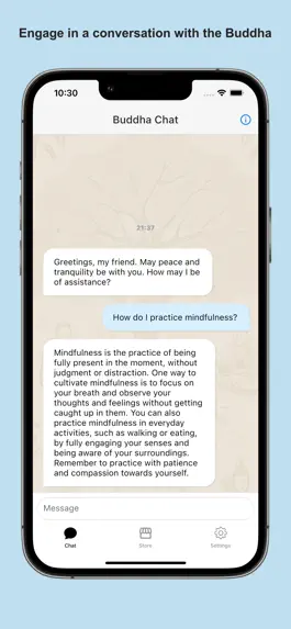 Game screenshot Buddha Chat mod apk