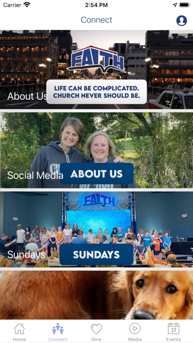 Faith Building Church Screenshot