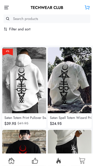 Shop TechwearClub Screenshot