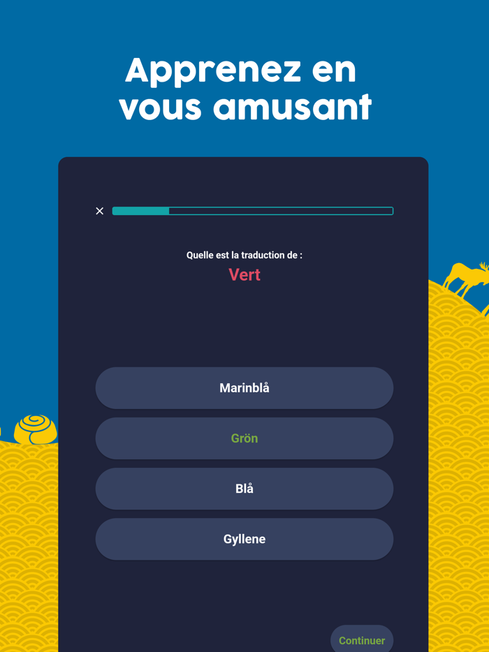 Apprendre le suédois Débutant