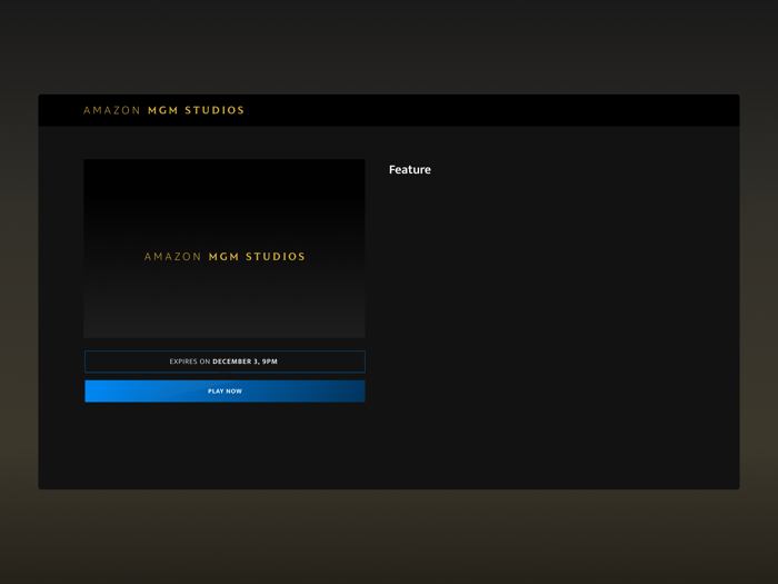 Amazon MGM Studios Awards