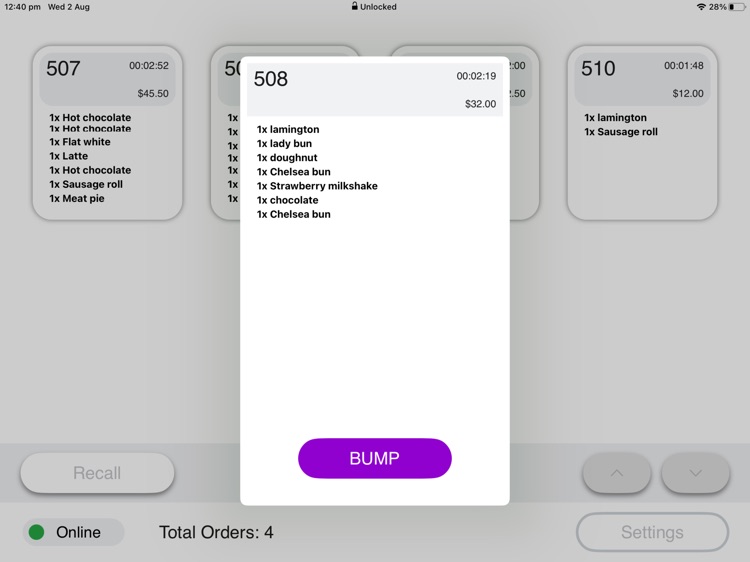 addzme - kitchen  bump screen
