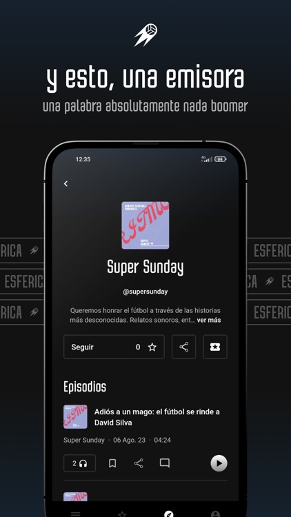 Esferica: podcasts de fútbol screenshot-6