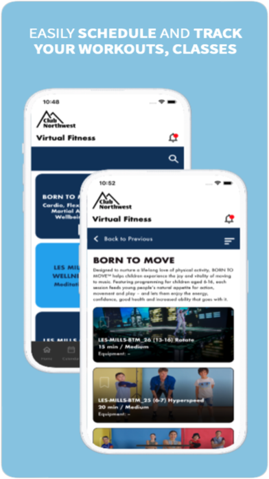 The Club Northwest App Screenshot