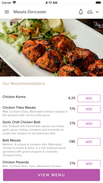 Masala Doncaster Screenshot