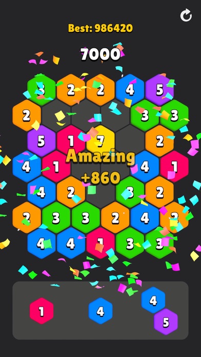 HexaTiles Game Screenshot
