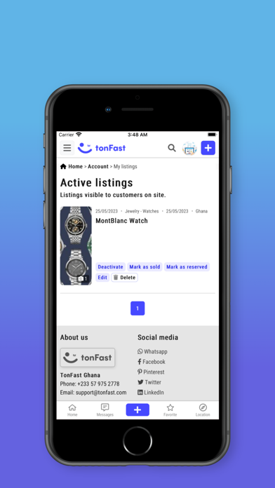 Tonfast Screenshot