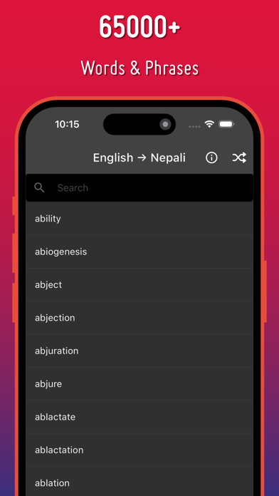 English To Nepali Dictionaryのおすすめ画像2