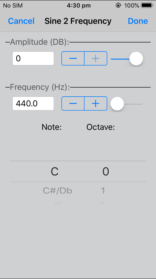 #2. ToneGen Audio Tone Generator (iOS) 由: NCH Software