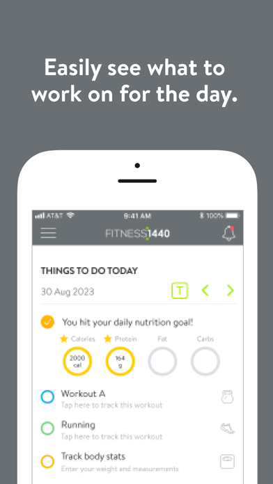 Fitness 1440 White House Screenshot