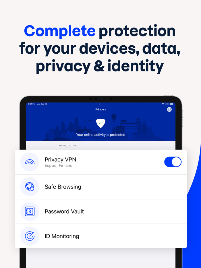 F-Secure Total Security and VPN