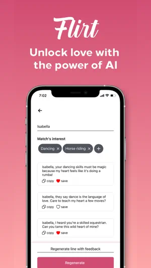 Flirt AI: Clever Pickup Lines screenshot 1
