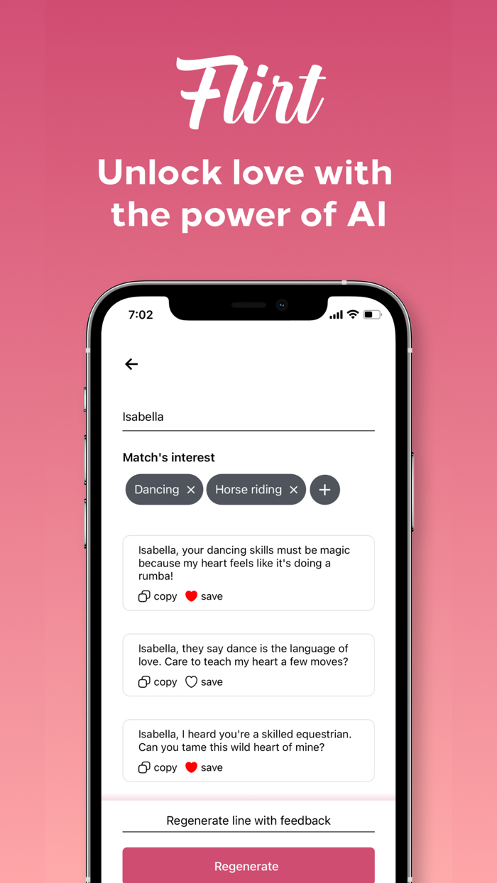Flirt AI Clever Pickup Lines