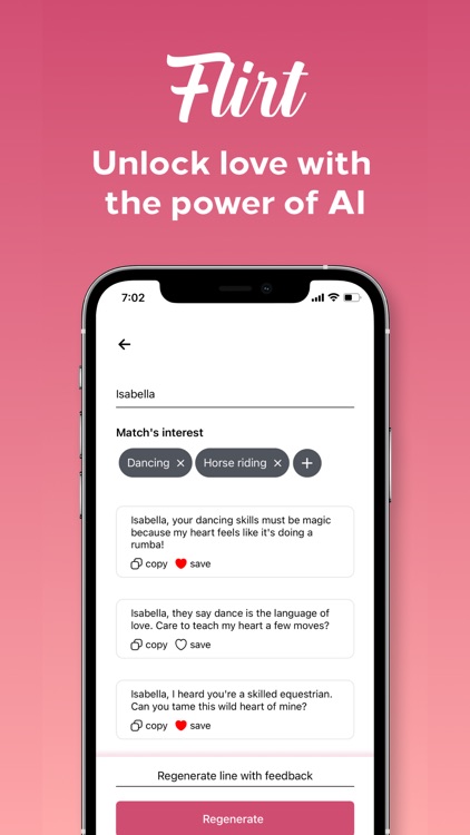 Flirt AI: Clever Pickup Lines