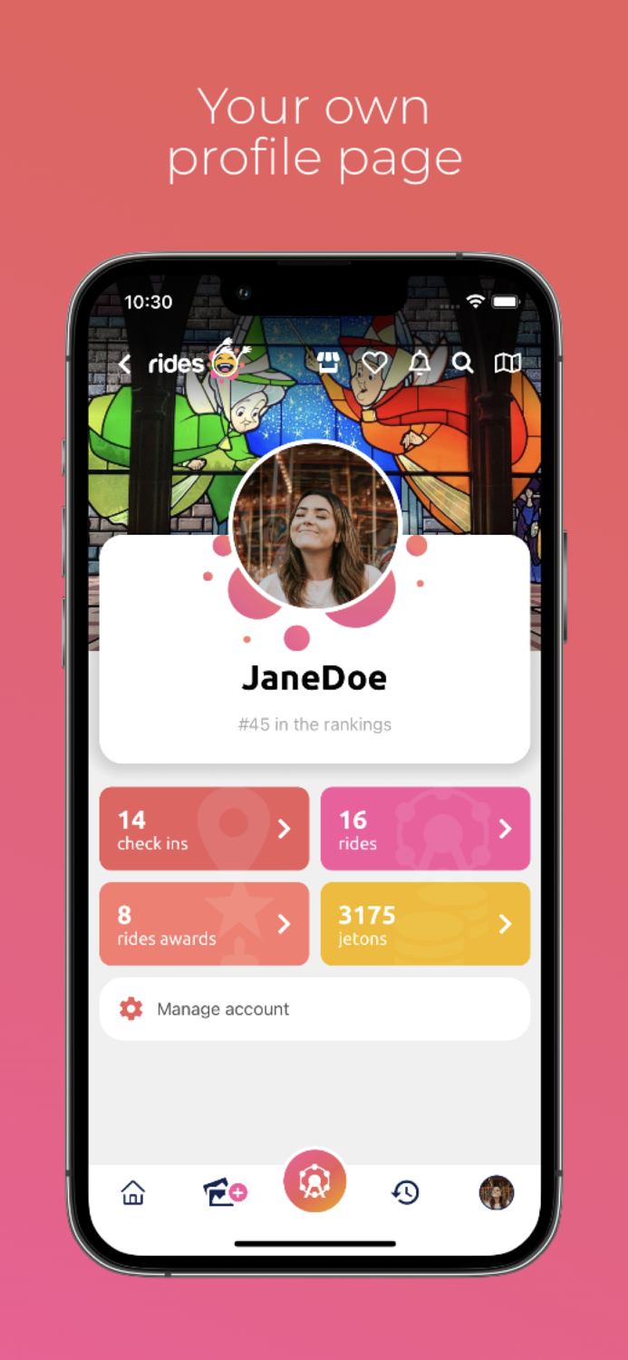 Rides the ride of your life