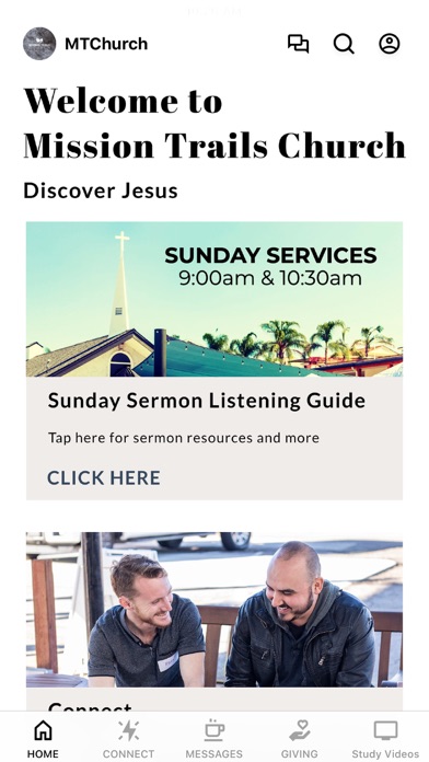 Mission Trails Church Screenshot