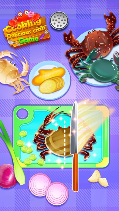 Cooking Delicious crab game Screenshot