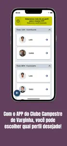 Clube Campestre Varginha screenshot #2 for iPhone