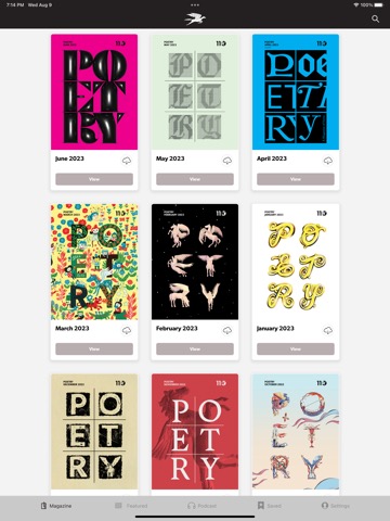 Poetry Magazine Appのおすすめ画像1