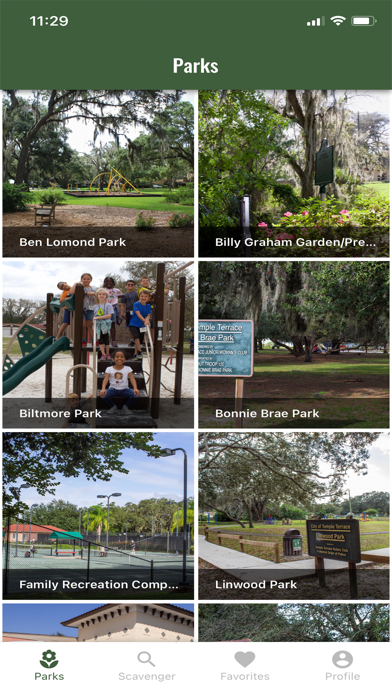 City of Temple Terrace Parks Screenshot