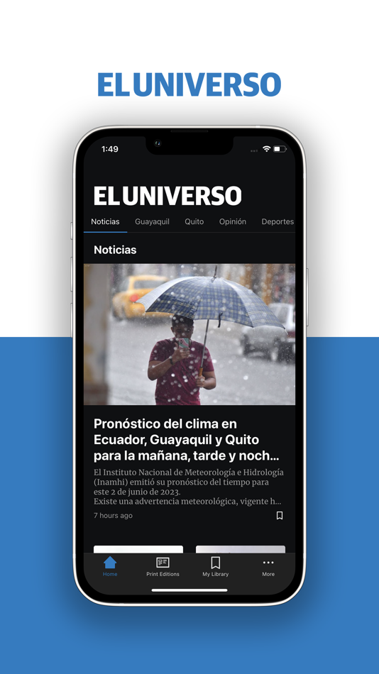 #1. El Universo Quiosco Digital (iOS) 来自: EL UNIVERSO