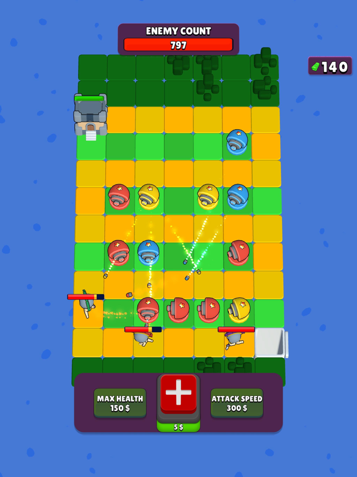 Build Defense - Tap to Merge