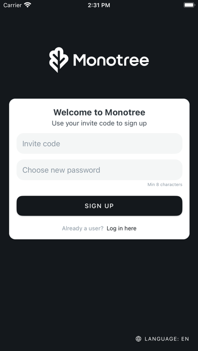 Monotree Screenshot