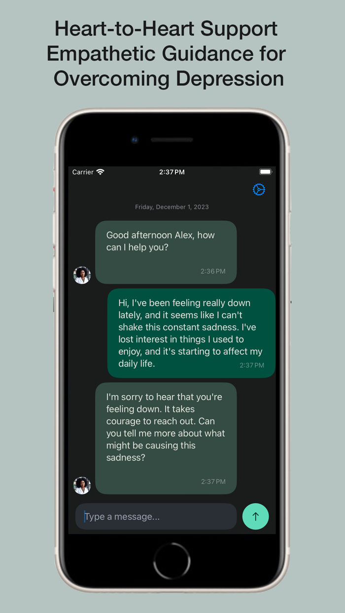 Unwind Mental Health AI