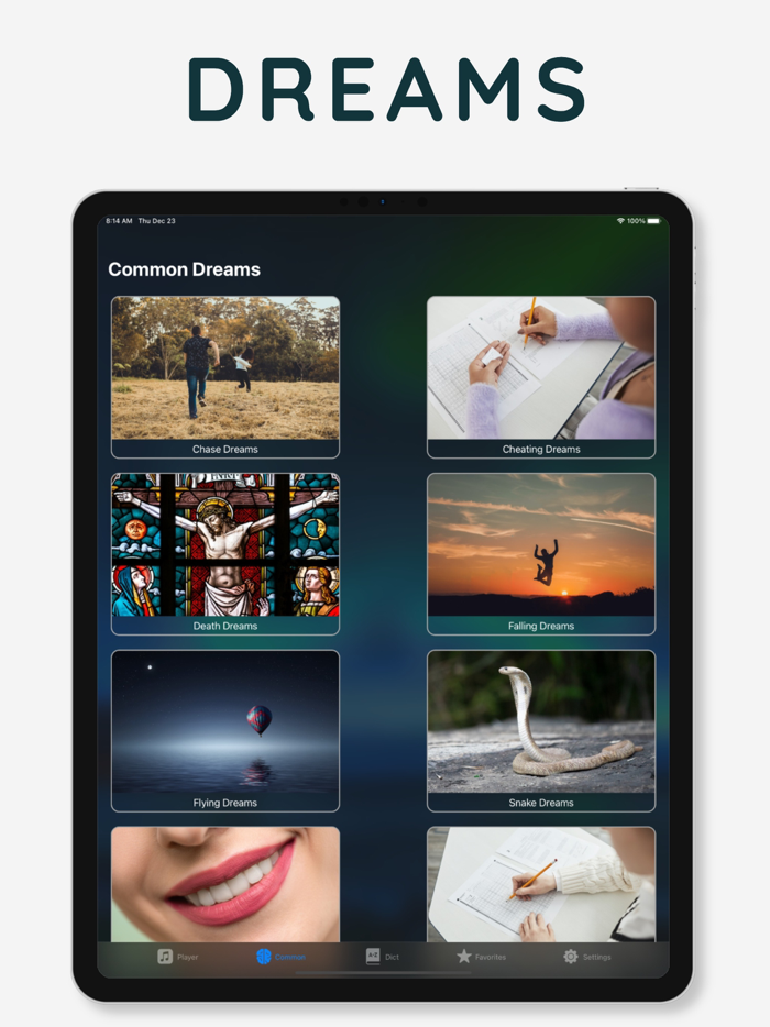 dream dict with sleep melodies