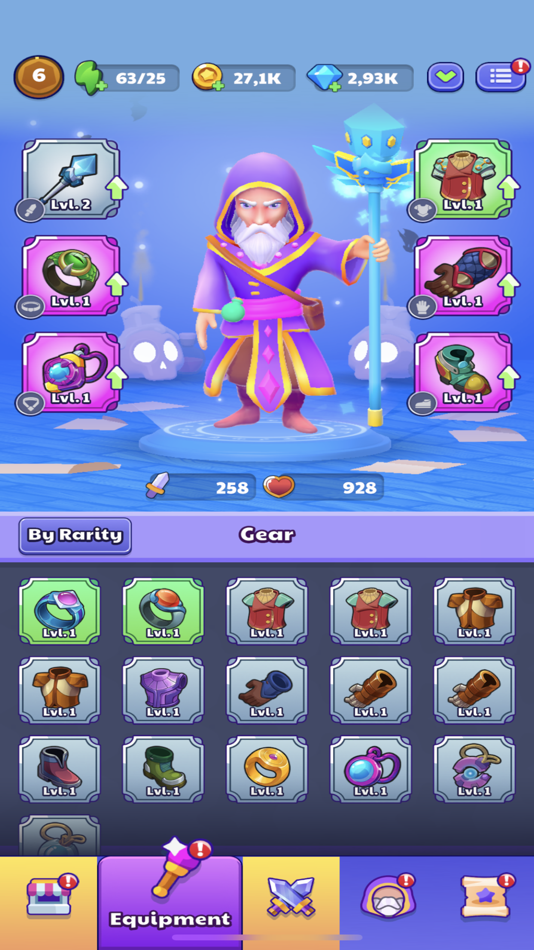 #3. Wizard Hero - Magic Survival (iOS) 来自: RUBY OYUN VE YAZILIM DANISMANLIK SANAYI TICARET ANONIM SIRKETI