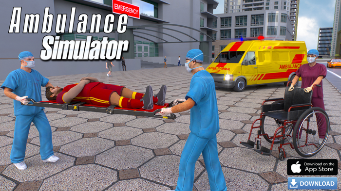 Real Ambulance Driving Games