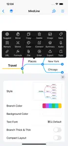 MindLine Mind Map screenshot #4 for iPhone
