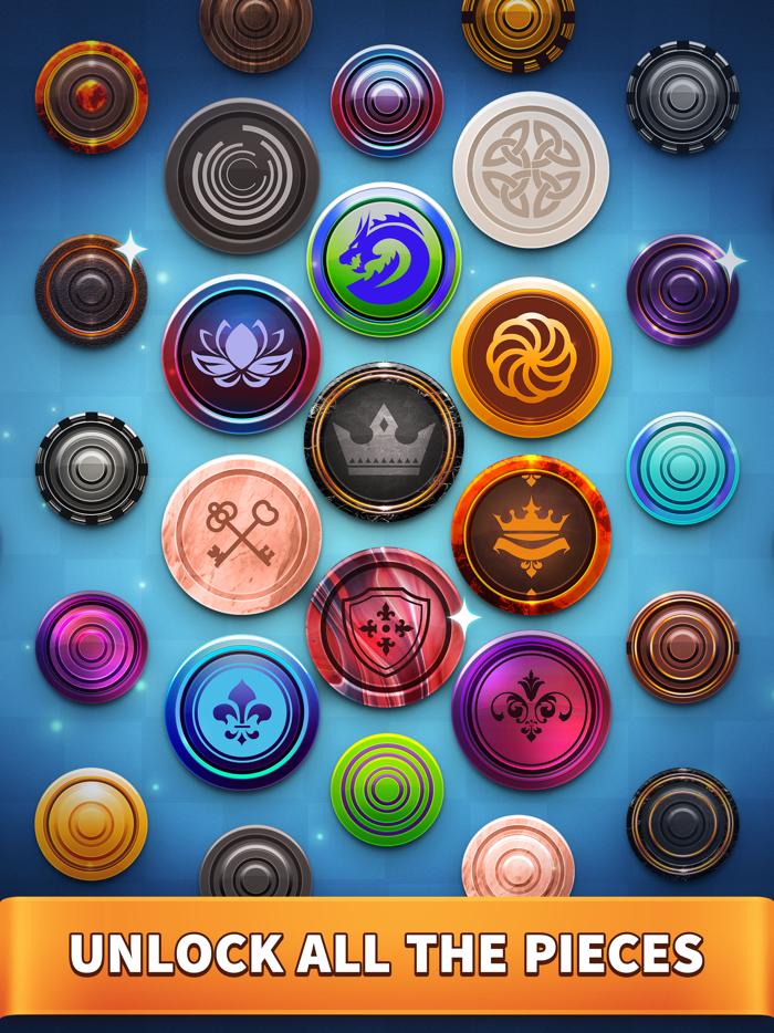 Checkers Clash Board Game