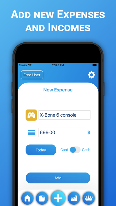 Budget & Expense Tracking Screenshot