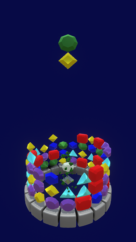 #5. Circle Match: Falling Gems (iOS) 由: Ammonite Design Studios Ltd