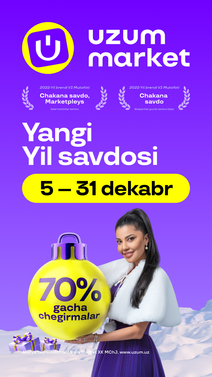 Uzum Market My app for shop