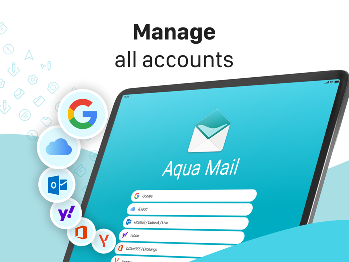 Email Aqua Mail Secure Client