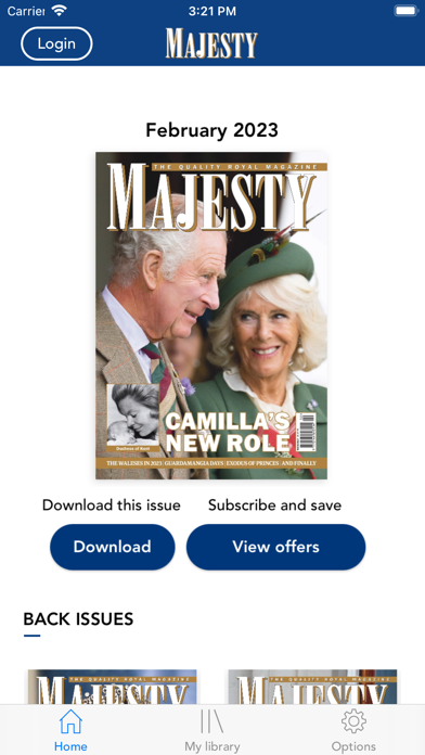Majesty Magazine Screenshot