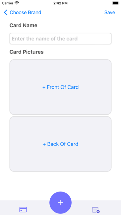 Card Holder - Loyalty Card Screenshot