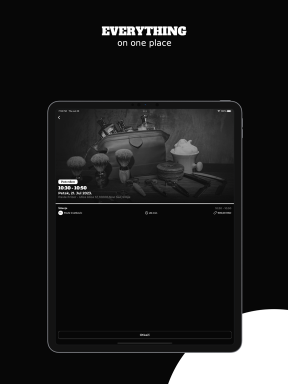 Pavle Frizer iPad screenshot 3 - Lifestyle app
