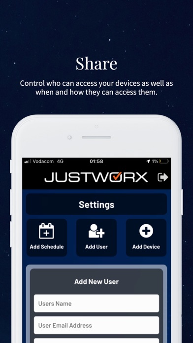 Justworx Screenshot