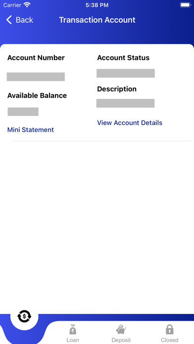 V-Mobile Banking Screenshot
