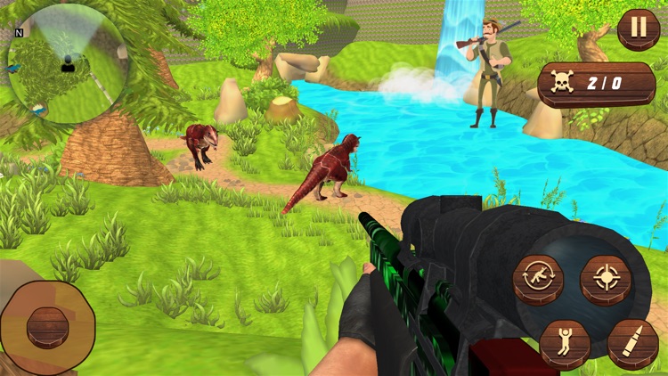 Dino Hunting Jungle Survival