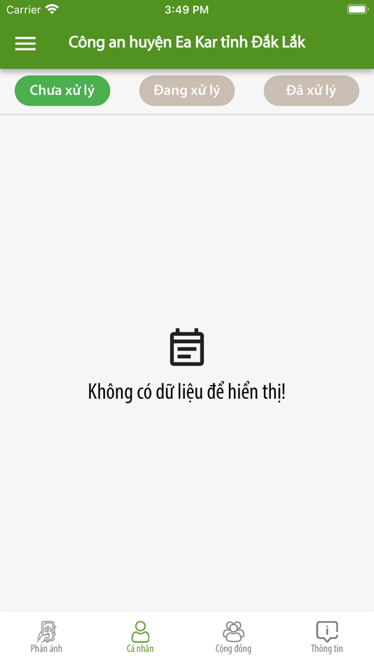 #5. Công an huyện Ea Kar (iOS) 由: UBND TINH DAK LAK