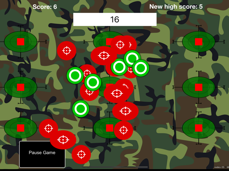 #2. Target Crushers (iOS) 由: Karon Bell