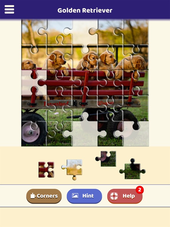Screenshot #6 pour Golden Retriever Puzzle